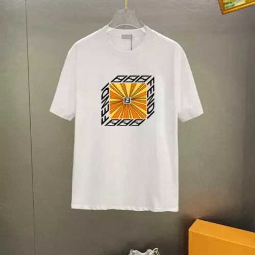 Cheap Fendi T-Shirts Short Sleeved For Unisex #1336228, $$25.00 USD On Fendi T-Shirts