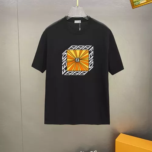 Cheap Fendi T-Shirts Short Sleeved For Unisex #1336229, $$25.00 USD On Fendi T-Shirts