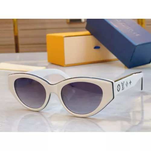 Cheap Louis Vuitton AAA Quality Sunglasses #1336279, $$60.00 USD On Louis Vuitton AAA Quality Sunglasses