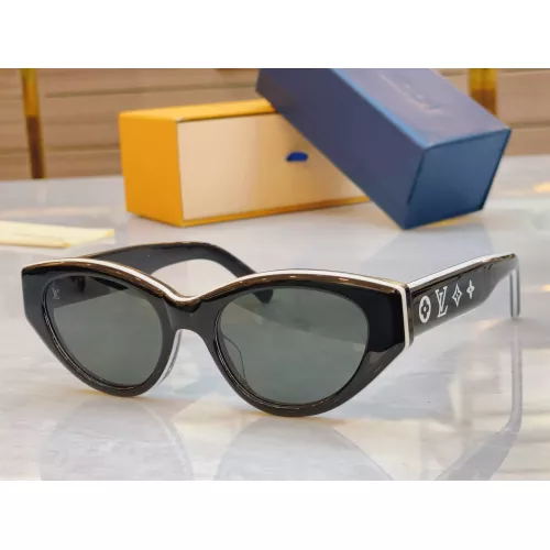 Cheap Louis Vuitton AAA Quality Sunglasses #1336281, $$60.00 USD On Louis Vuitton AAA Quality Sunglasses