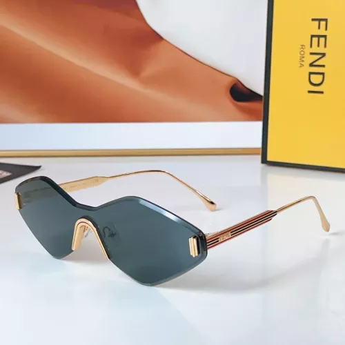 Cheap Fendi AAA Quality Sunglasses #1336297, $$60.00 USD On Fendi AAA Quality Sunglasses