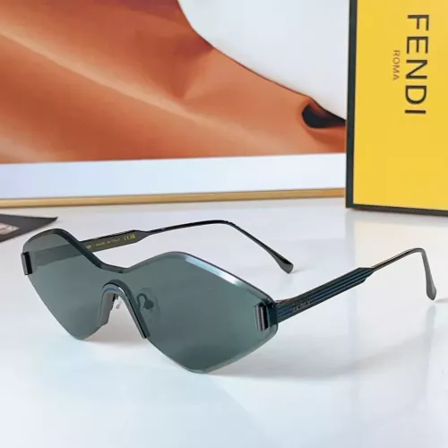 Cheap Fendi AAA Quality Sunglasses #1336298, $$60.00 USD On Fendi AAA Quality Sunglasses