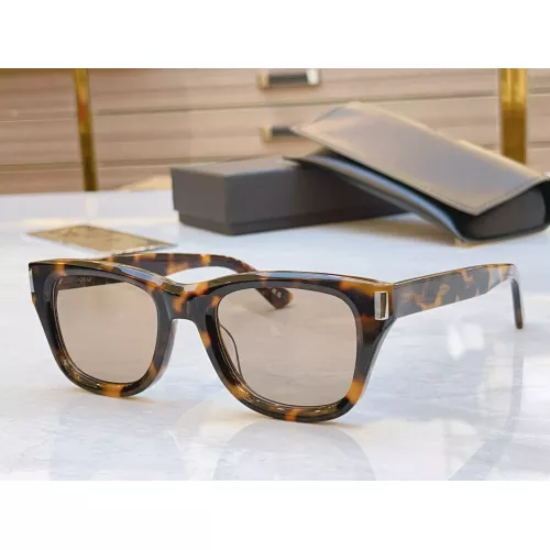 Cheap Yves Saint Laurent YSL AAA Quality Sunglasses #1336467, $$56.00 USD On Yves Saint Laurent YSL AAA Quality Sunglasses