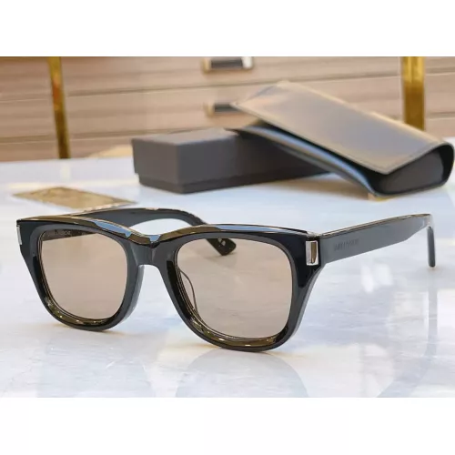 Cheap Yves Saint Laurent YSL AAA Quality Sunglasses #1336468, $$56.00 USD On Yves Saint Laurent YSL AAA Quality Sunglasses