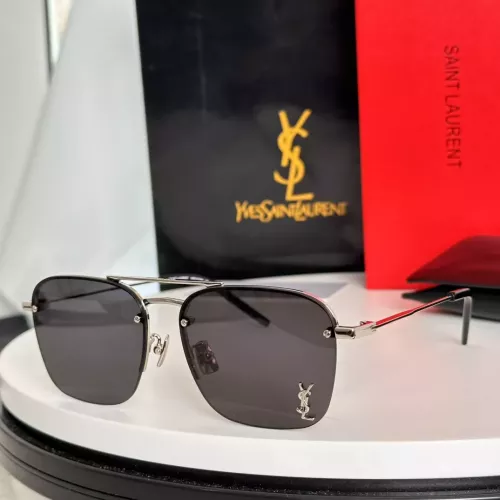 Cheap Yves Saint Laurent YSL AAA Quality Sunglasses #1336478, $$60.00 USD On Yves Saint Laurent YSL AAA Quality Sunglasses