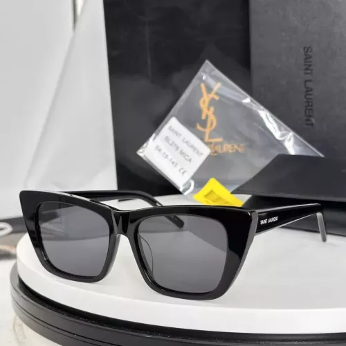 Cheap Yves Saint Laurent YSL AAA Quality Sunglasses #1336492, $$60.00 USD On Yves Saint Laurent YSL AAA Quality Sunglasses