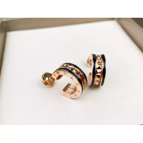 Cheap Bvlgari Earrings In Rose Gold For Women #1336537, $$36.00 USD On Bvlgari Earrings