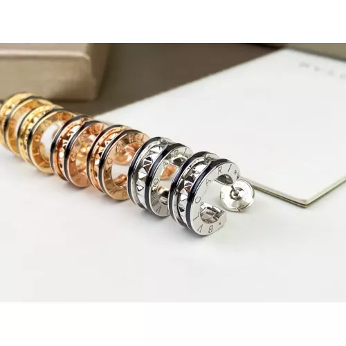 Replica Bvlgari Earrings In Gold For Women #1336538 $36.00 USD for Wholesale