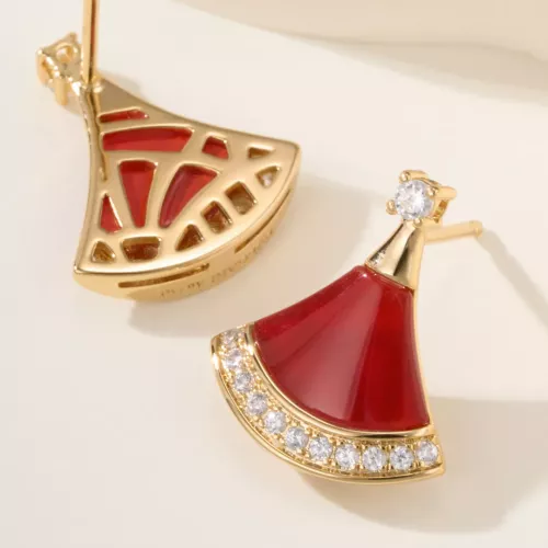 Replica Bvlgari Earrings For Women #1336552 $56.00 USD for Wholesale