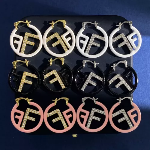 Replica Fendi Earrings For Women #1336604 $29.00 USD for Wholesale