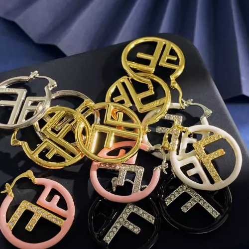 Replica Fendi Earrings For Women #1336604 $29.00 USD for Wholesale