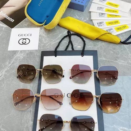 Replica Gucci AAA Quality Sunglasses #1336779 $52.00 USD for Wholesale