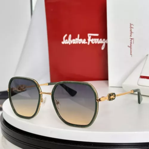 Cheap Salvatore Ferragamo AAA Quality Sunglasses #1336824, $$64.00 USD On Salvatore Ferragamo AAA Quality Sunglasses