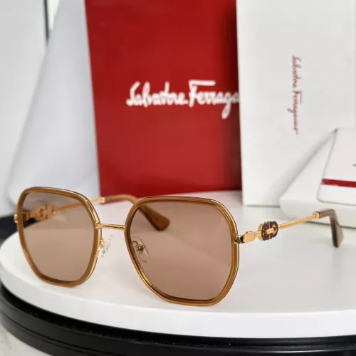 Cheap Salvatore Ferragamo AAA Quality Sunglasses #1336828, $$64.00 USD On Salvatore Ferragamo AAA Quality Sunglasses