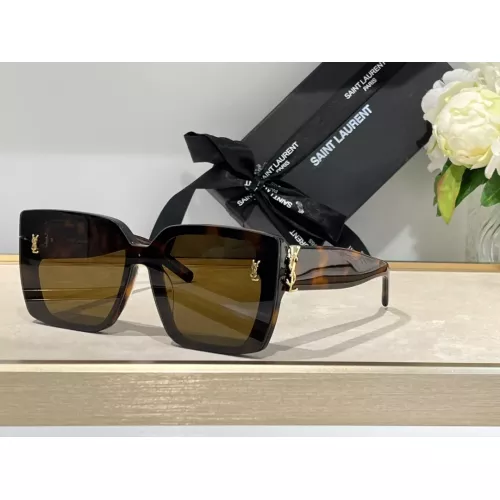 Cheap Yves Saint Laurent YSL AAA Quality Sunglasses #1336835, $$68.00 USD On Yves Saint Laurent YSL AAA Quality Sunglasses