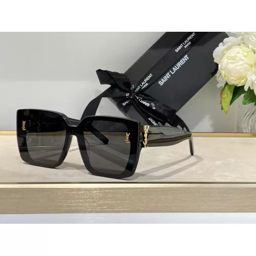 Cheap Yves Saint Laurent YSL AAA Quality Sunglasses #1336836, $$68.00 USD On Yves Saint Laurent YSL AAA Quality Sunglasses