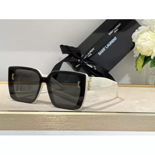 Cheap Yves Saint Laurent YSL AAA Quality Sunglasses #1336837, $$68.00 USD On Yves Saint Laurent YSL AAA Quality Sunglasses