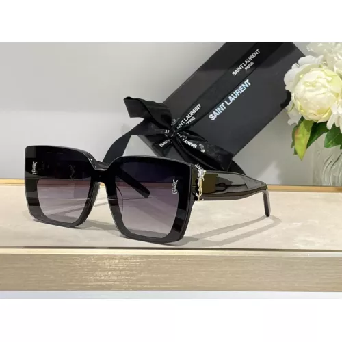 Cheap Yves Saint Laurent YSL AAA Quality Sunglasses #1336839, $$68.00 USD On Yves Saint Laurent YSL AAA Quality Sunglasses
