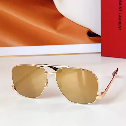 Cheap Yves Saint Laurent YSL AAA Quality Sunglasses #1336842, $$60.00 USD On Yves Saint Laurent YSL AAA Quality Sunglasses