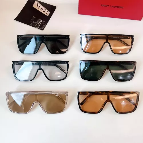Replica Yves Saint Laurent YSL AAA Quality Sunglasses #1336854 $60.00 USD for Wholesale