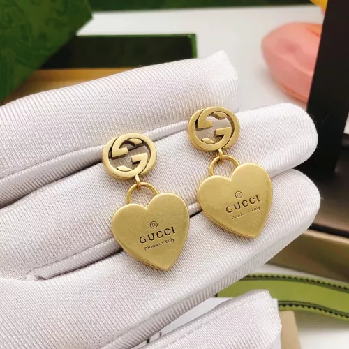 Replica Gucci Earrings For Women #1336858 $25.00 USD for Wholesale