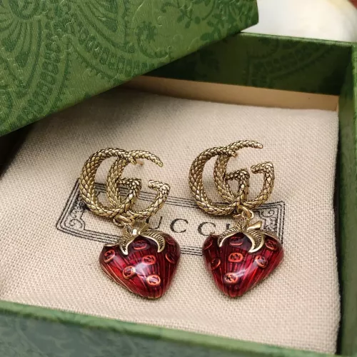 Replica Gucci Earrings For Women #1336876 $29.00 USD for Wholesale