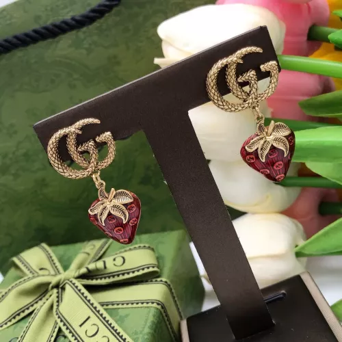 Replica Gucci Earrings For Women #1336876 $29.00 USD for Wholesale