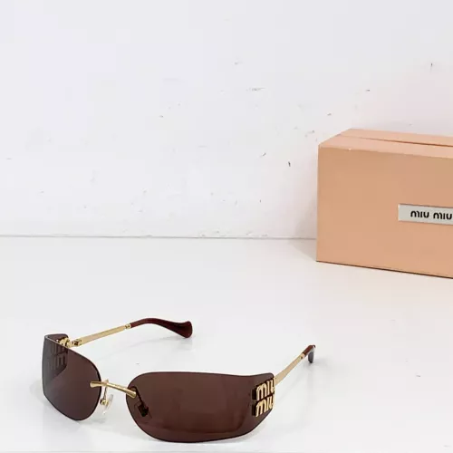 Cheap MIU MIU AAA Quality Sunglasses #1336893, $$72.00 USD On MIU MIU AAA Sunglasses