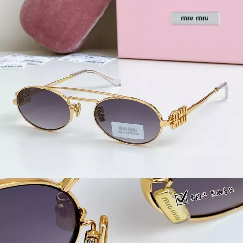 Cheap MIU MIU AAA Quality Sunglasses #1336902, $$60.00 USD On MIU MIU AAA Sunglasses