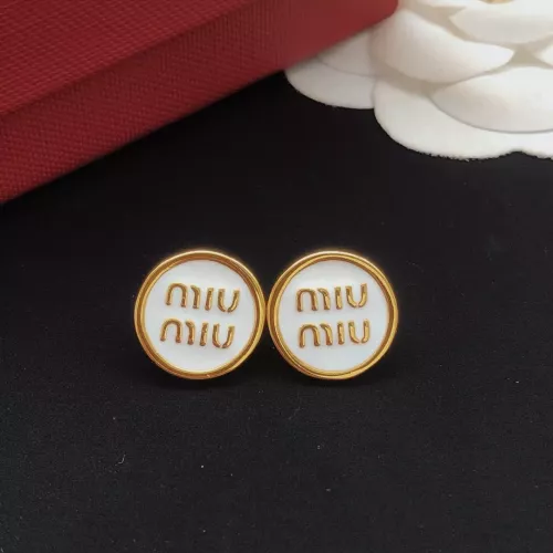 Cheap MIU MIU Earrings For Women #1336973, $$27.00 USD On MIU MIU Earrings