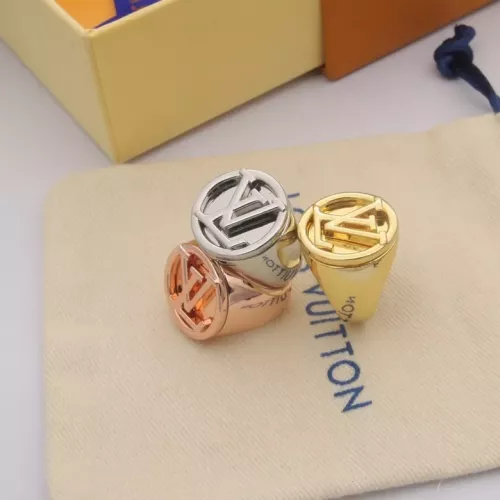Replica Louis Vuitton LV Rings In Gold #1337069 $25.00 USD for Wholesale