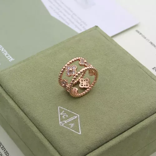 Cheap Van Cleef &amp; Arpels Rings For Women #1337077, $$27.00 USD On Van Cleef &amp; Arpels Rings
