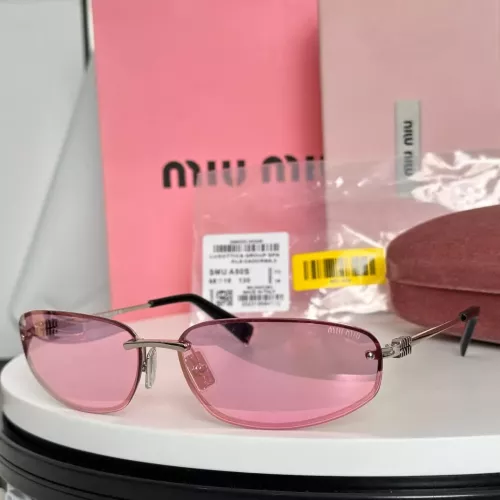 Cheap MIU MIU AAA Quality Sunglasses #1337127, $$60.00 USD On MIU MIU AAA Sunglasses