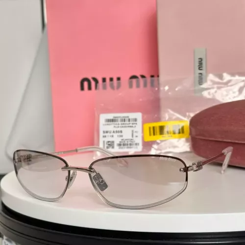 Cheap MIU MIU AAA Quality Sunglasses #1337128, $$60.00 USD On MIU MIU AAA Sunglasses