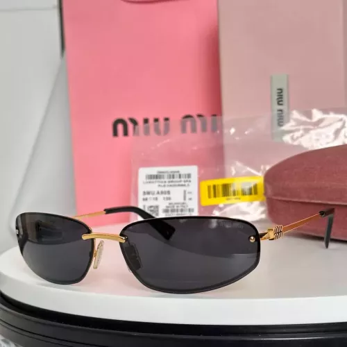 Cheap MIU MIU AAA Quality Sunglasses #1337132, $$60.00 USD On MIU MIU AAA Sunglasses