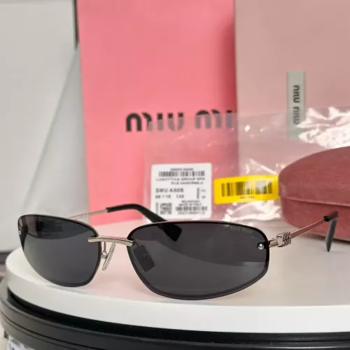 Cheap MIU MIU AAA Quality Sunglasses #1337133, $$60.00 USD On MIU MIU AAA Sunglasses