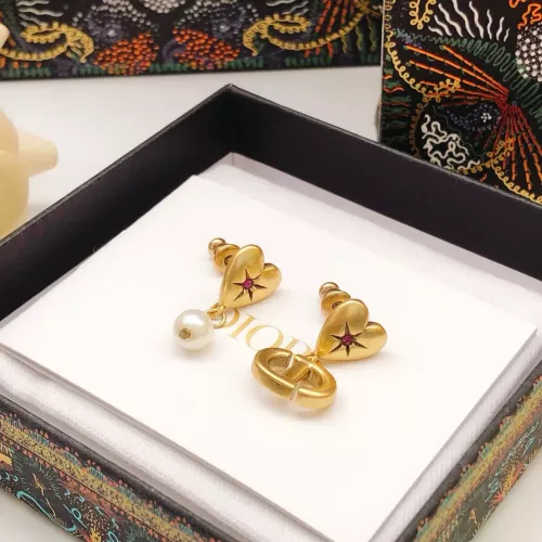 Replica Christian Dior Earrings For Women #1337246 $25.00 USD for Wholesale