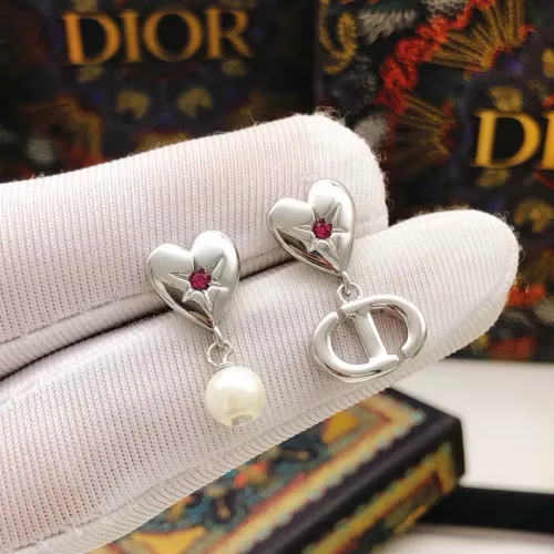 Replica Christian Dior Earrings For Women #1337247 $25.00 USD for Wholesale