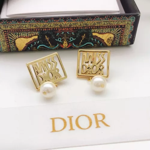 Replica Christian Dior Earrings For Women #1337250 $27.00 USD for Wholesale