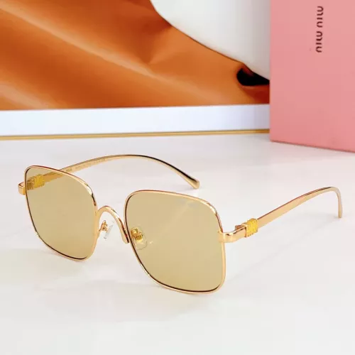 Cheap MIU MIU AAA Quality Sunglasses #1337356, $$60.00 USD On MIU MIU AAA Sunglasses