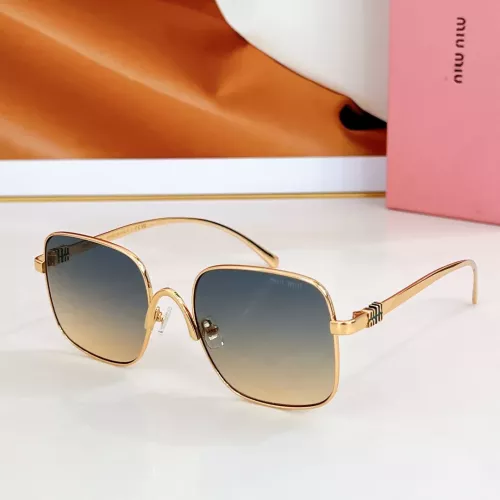 Cheap MIU MIU AAA Quality Sunglasses #1337358, $$60.00 USD On MIU MIU AAA Sunglasses