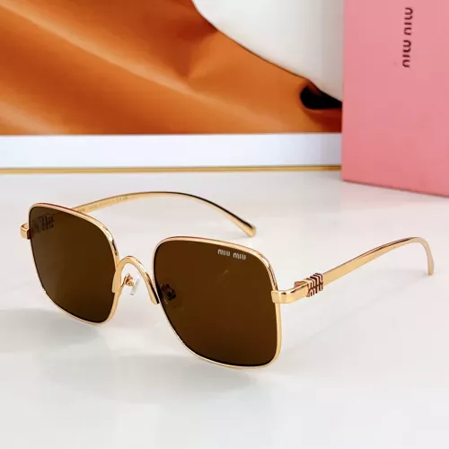 Cheap MIU MIU AAA Quality Sunglasses #1337362, $$60.00 USD On MIU MIU AAA Sunglasses