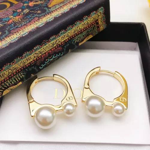 Replica Christian Dior Earrings For Women #1337366 $27.00 USD for Wholesale