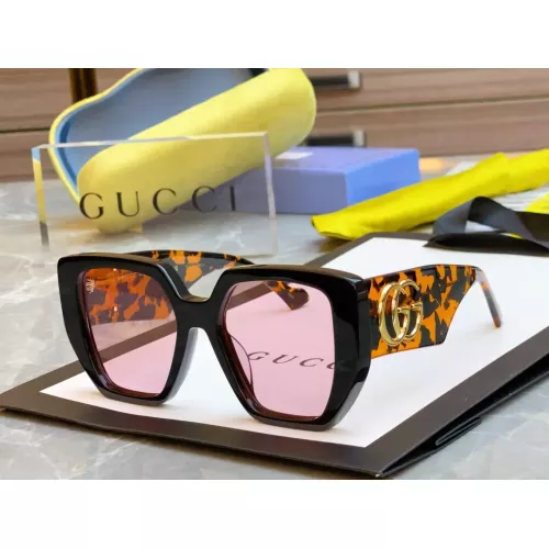 Cheap Gucci AAA Quality Sunglasses #1337414, $$56.00 USD On Gucci AAA Quality Sunglasses