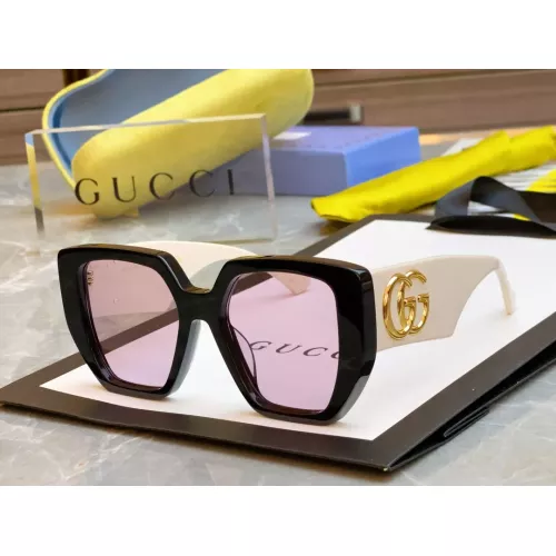 Cheap Gucci AAA Quality Sunglasses #1337417, $$56.00 USD On Gucci AAA Quality Sunglasses