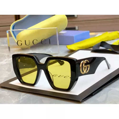 Cheap Gucci AAA Quality Sunglasses #1337419, $$56.00 USD On Gucci AAA Quality Sunglasses