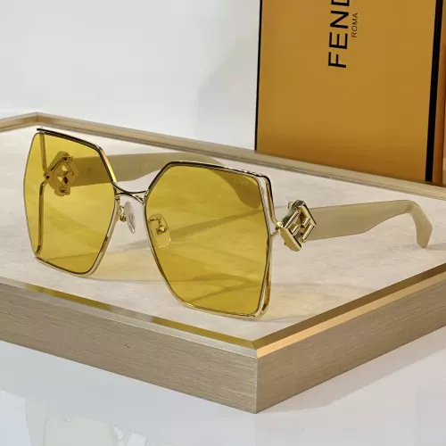 Cheap Fendi AAA Quality Sunglasses #1337424, $$68.00 USD On Fendi AAA Quality Sunglasses
