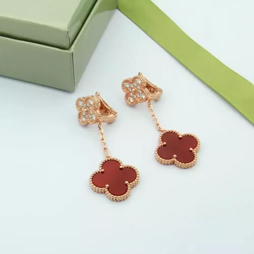 Cheap Van Cleef &amp; Arpels Earrings For Women #1337458, $$34.00 USD On Van Cleef &amp; Arpels Earrings