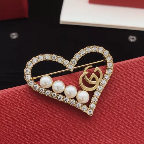 Replica Gucci Brooches For Women #1337714 $29.00 USD for Wholesale