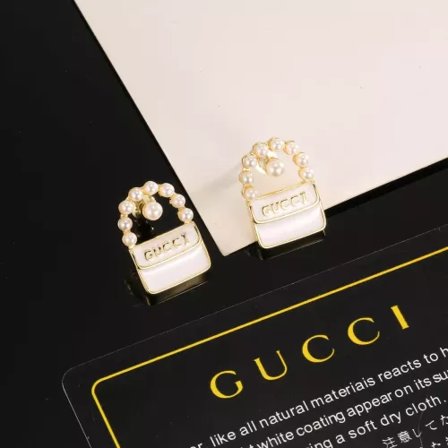 Replica Gucci Earrings For Women #1337740 $27.00 USD for Wholesale